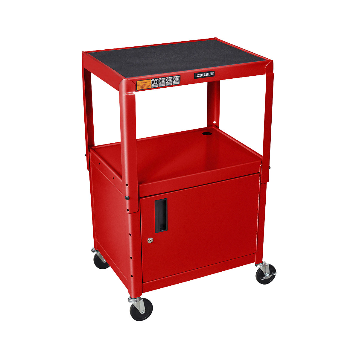 Carrinho metálico, capacidade de carga 135 kg