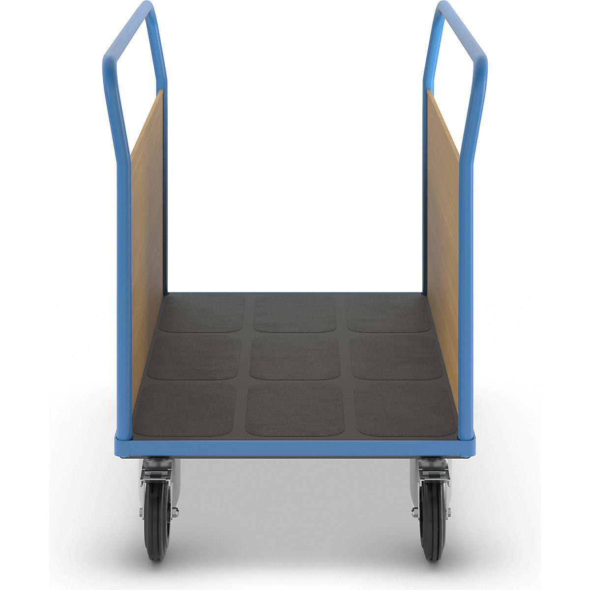 Carro de plataforma com painéis em madeira – eurokraft pro (Imagem do produto 5)-4
