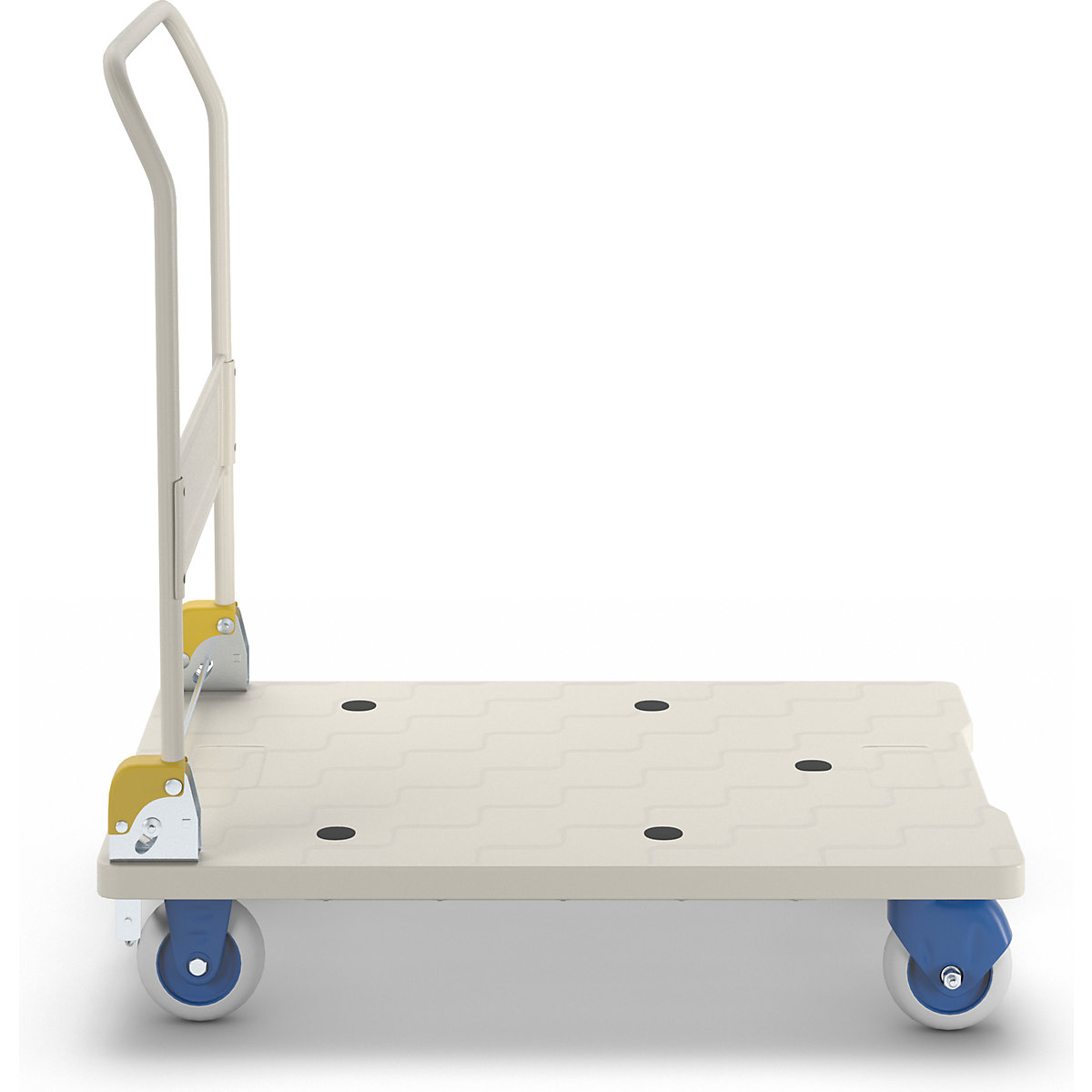 Carro de plataforma, plástico – PRESTAR (Imagem do produto 4)-3