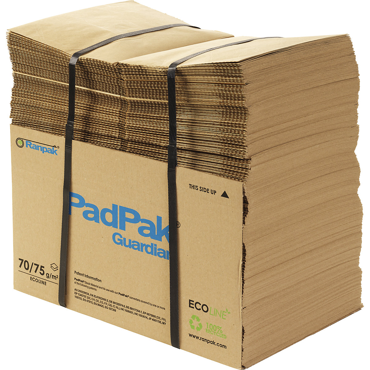 Papier PadPak Guardian, recyclé – terra