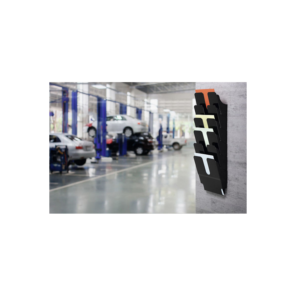 Depósito para formulários FLEXIPLUS para montagem na parede – DURABLE (Imagem do produto 2)-1