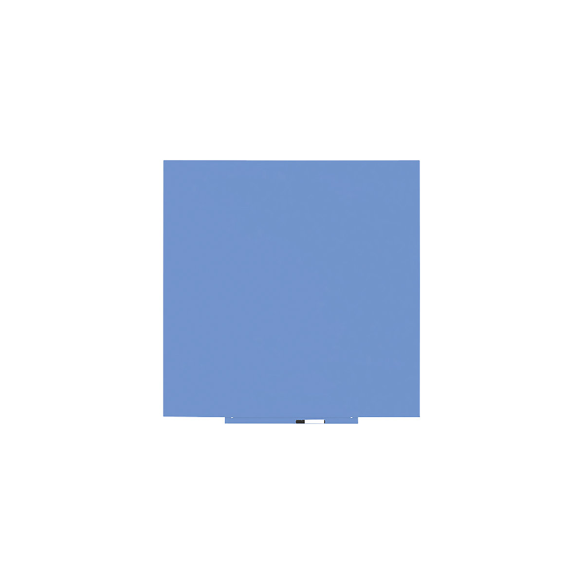 Quadro branco Skincolor, chapa de aço, pintada, LxA 1290 x 1290 mm, azul-0