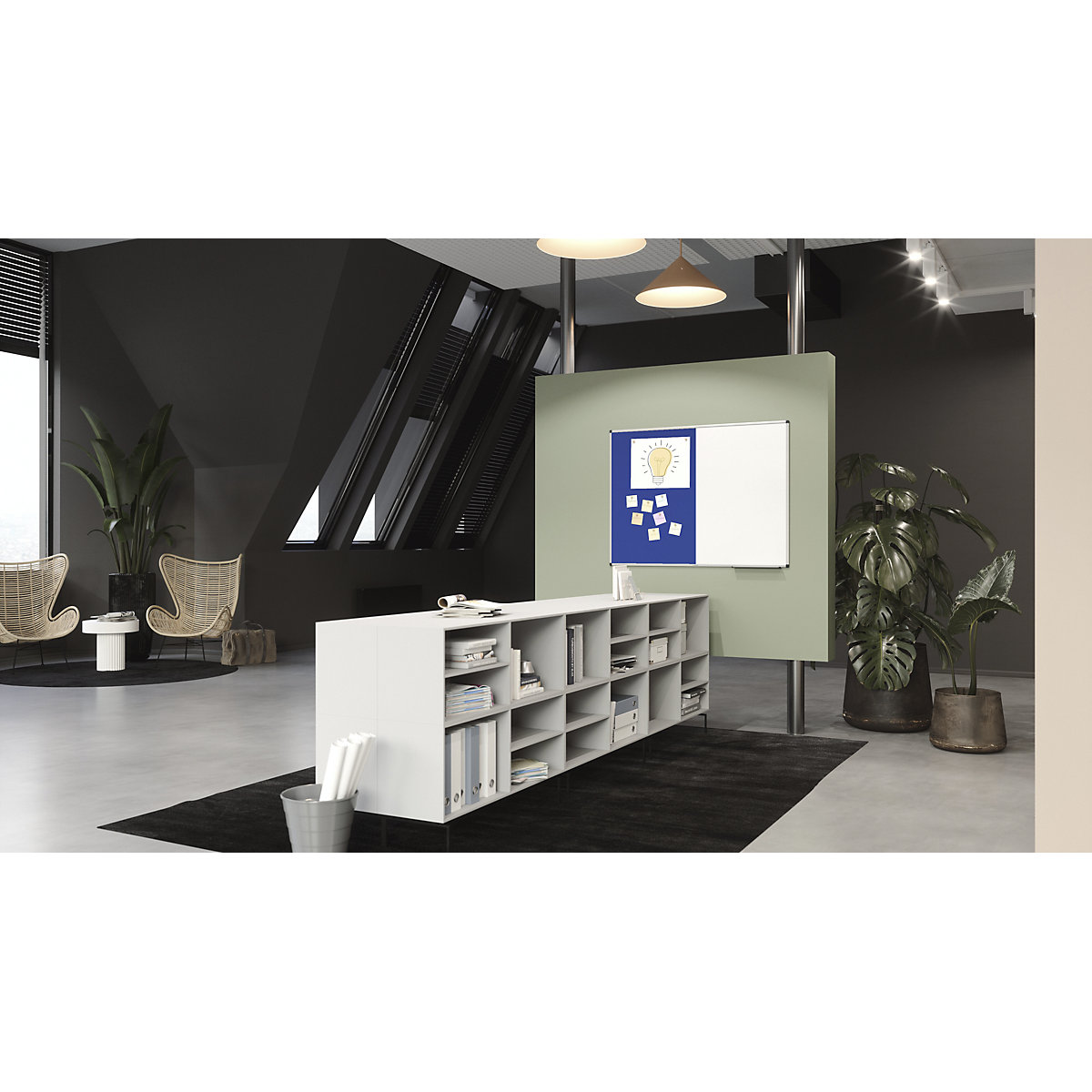 Quadro combinado UNITE – Legamaster (Imagem do produto 3)-2