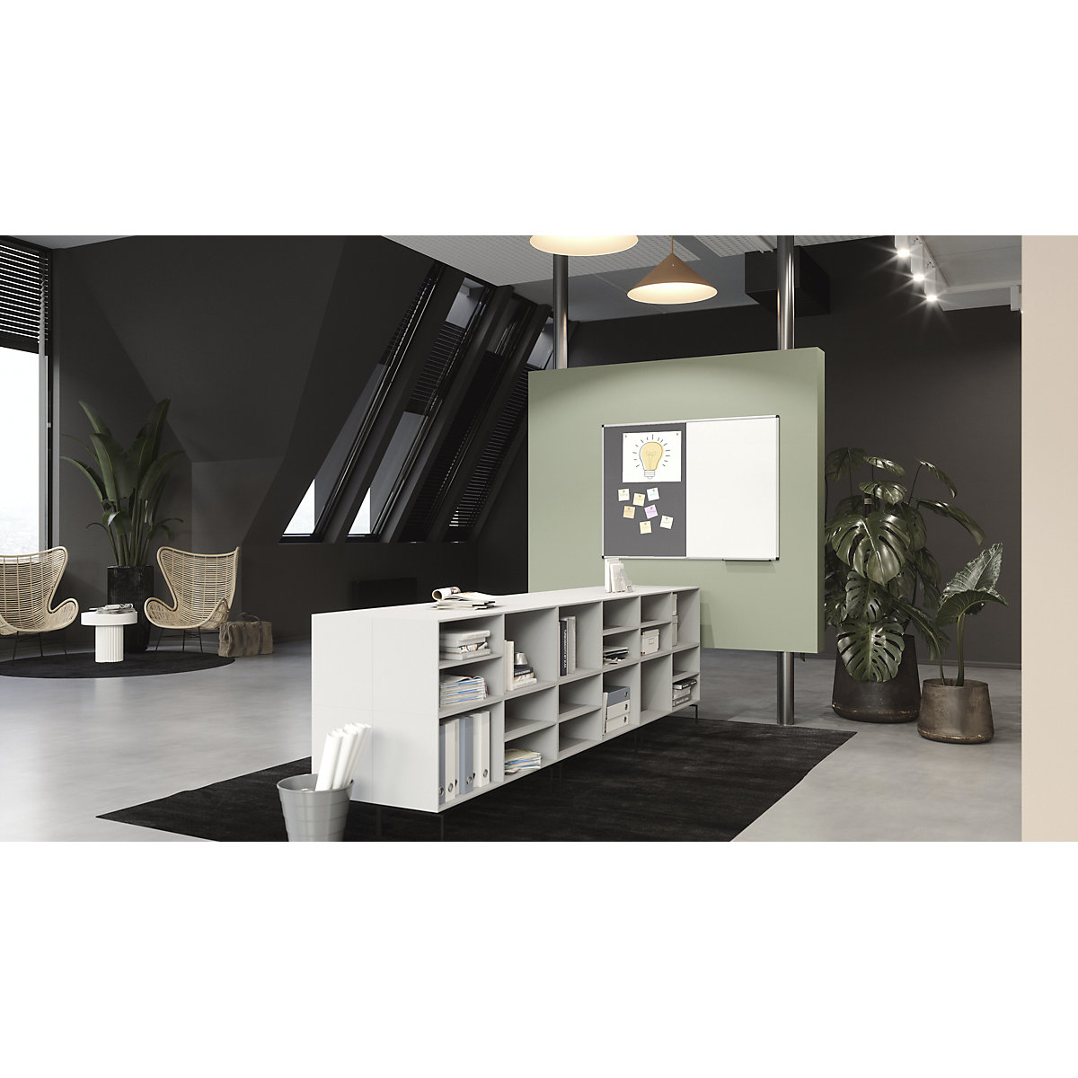 Quadro combinado UNITE – Legamaster (Imagem do produto 3)-2