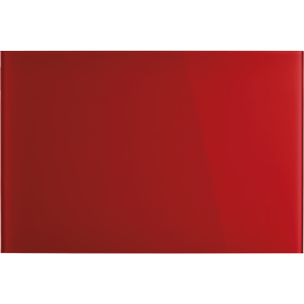 Quadro de vidro de design – magnetoplan, magnético, LxA 600 x 400 mm, vermelho intenso-0