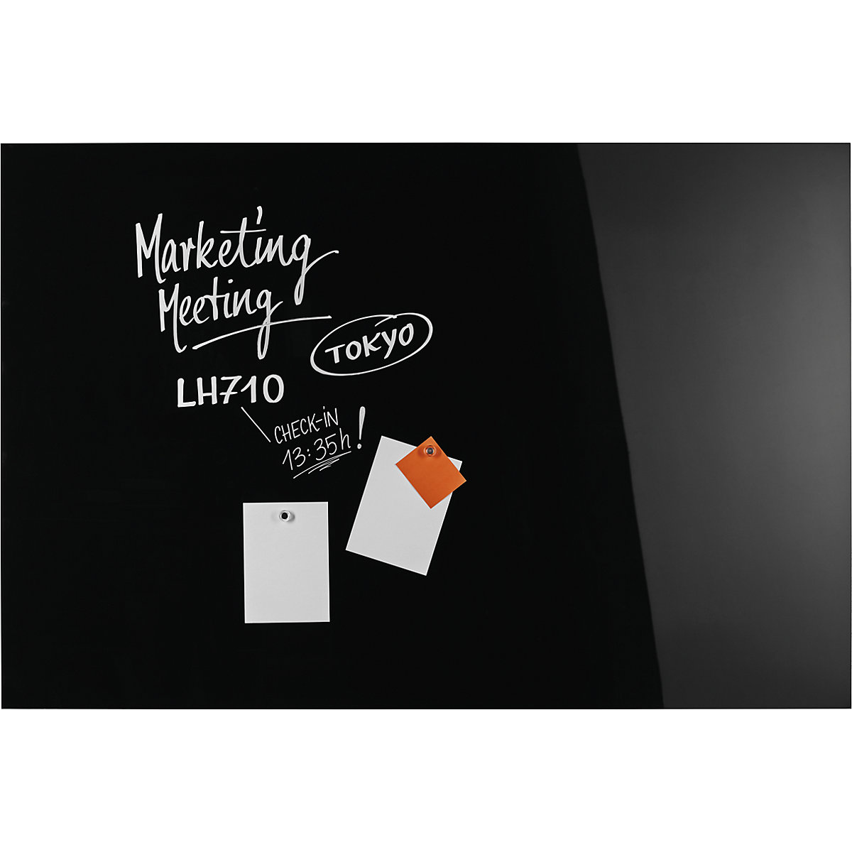 Quadro de vidro de design – magnetoplan (Imagem do produto 3)-2