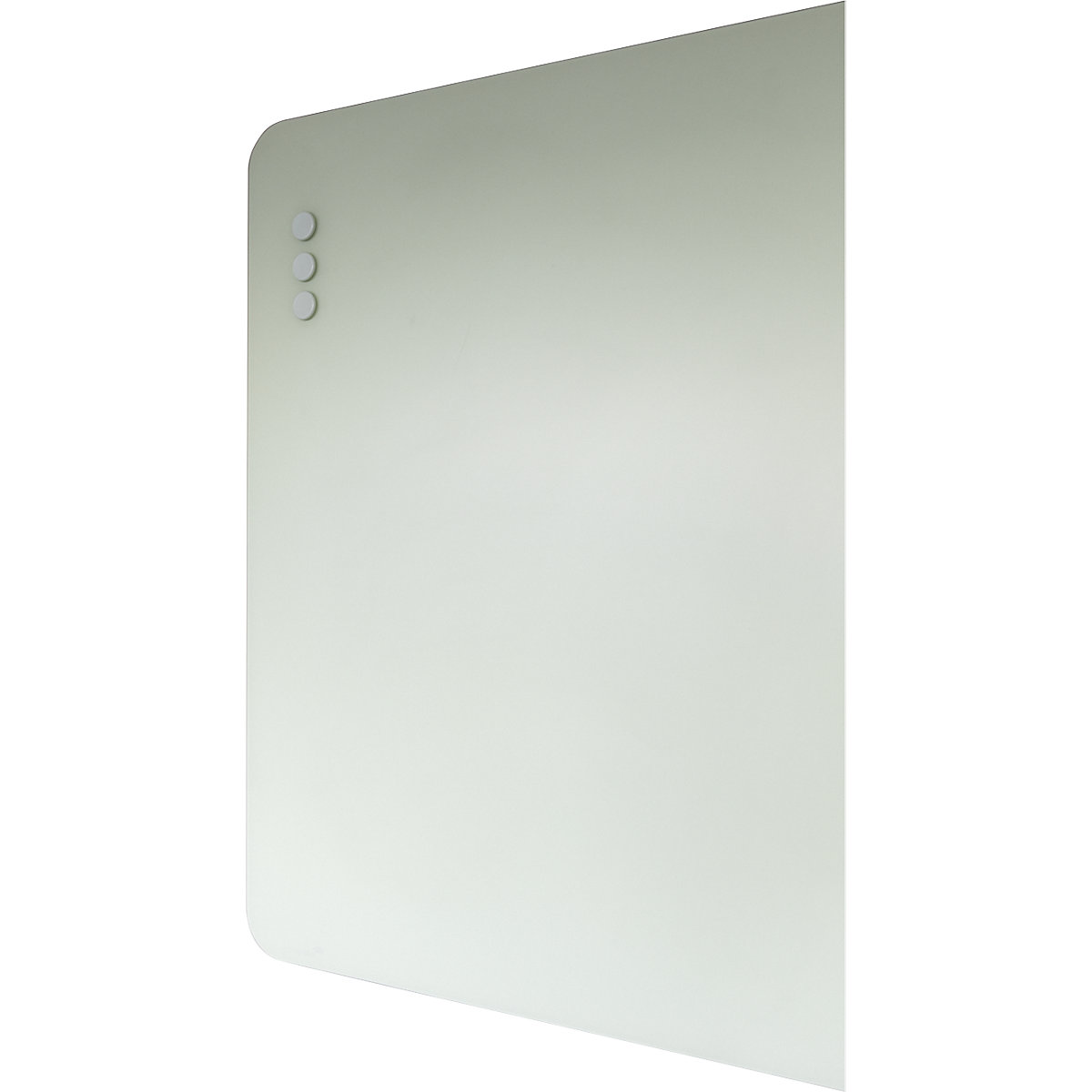 Quadro de vidro mate, cantos arredondados – Legamaster (Imagem do produto 2)-1
