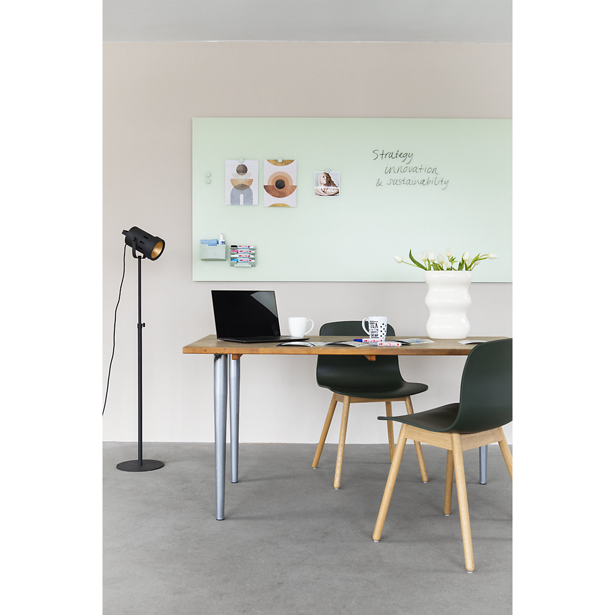 Quadro de vidro mate – Legamaster (Imagem do produto 4)-3