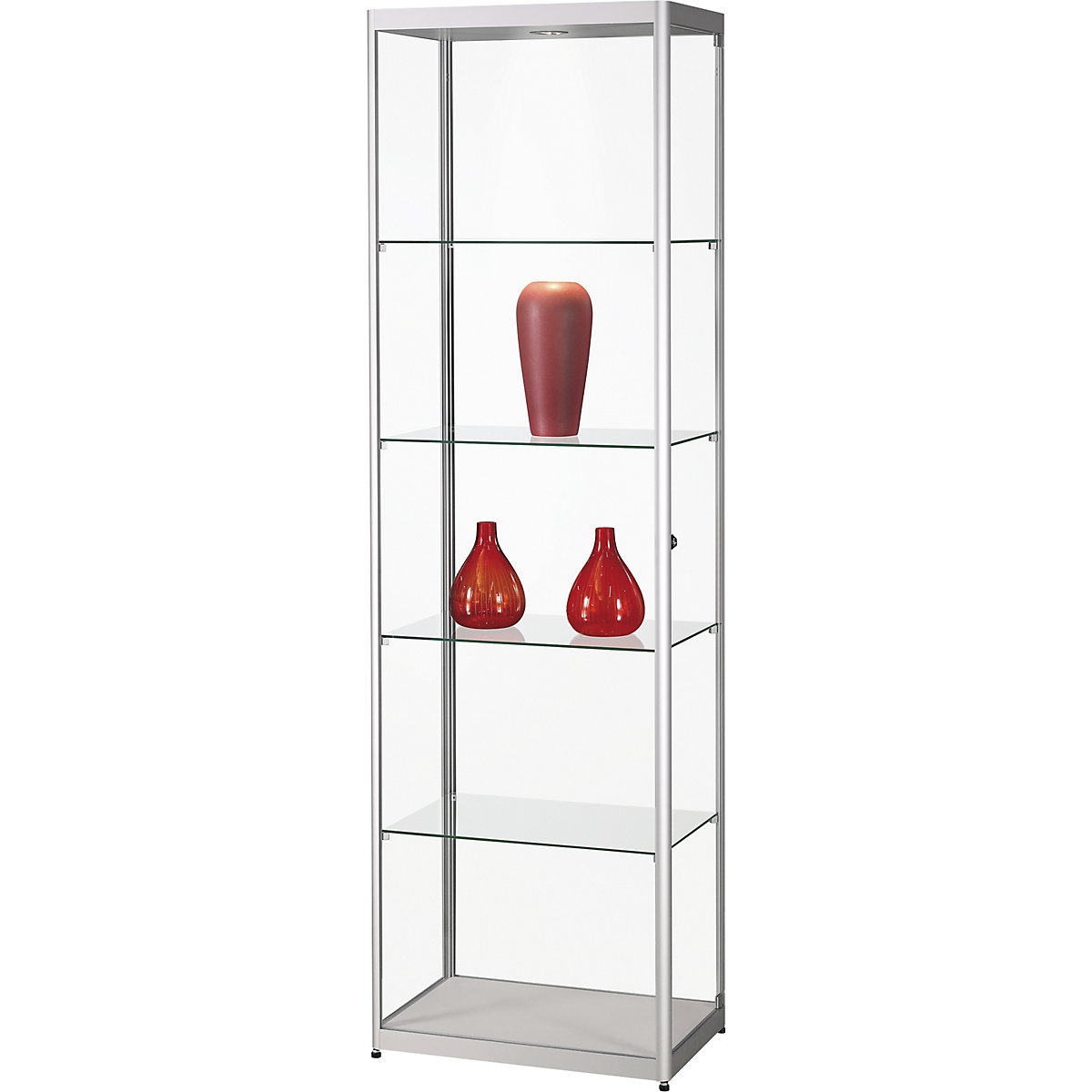 Vitrina com foco de teto LED