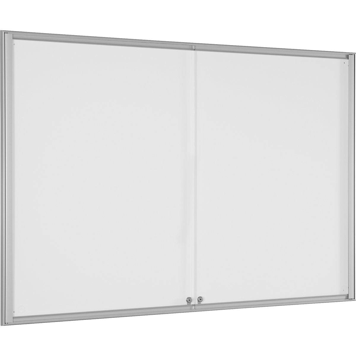 Vitrine BASIC, para 18 x A4, branco puro-0