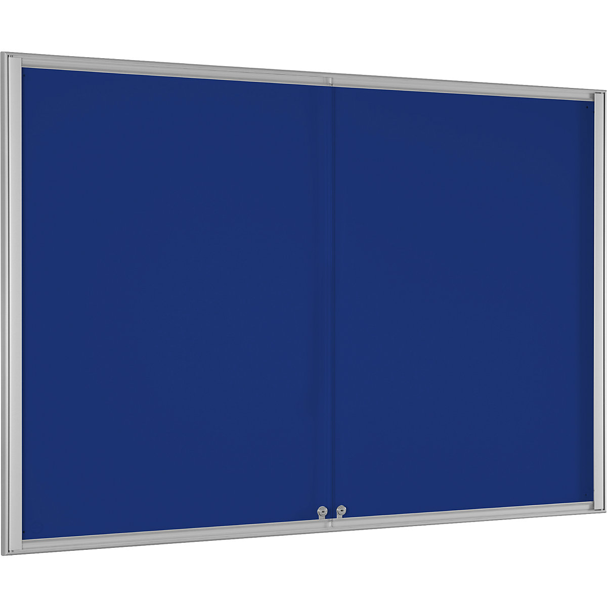 Vitrine BASIC, para 18 x A4, azul genciana-0