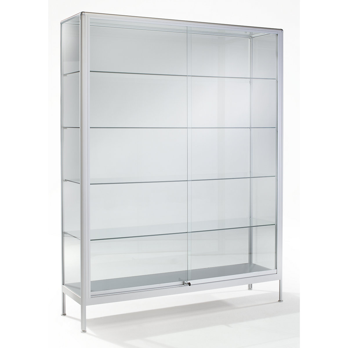 Vitrine – eurokraft pro, versão vitrine de pé, largura 800 mm, 2 portas de correr-0
