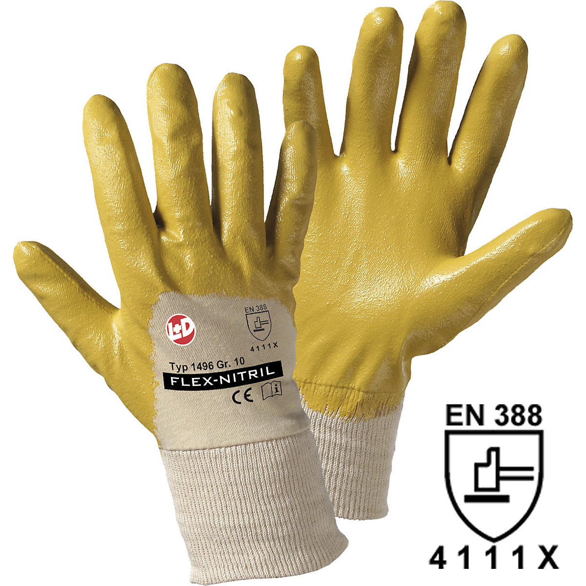 Handschuhe FLEX-NITRIL Leipold+Döhle (Produktabbildung 2)-1