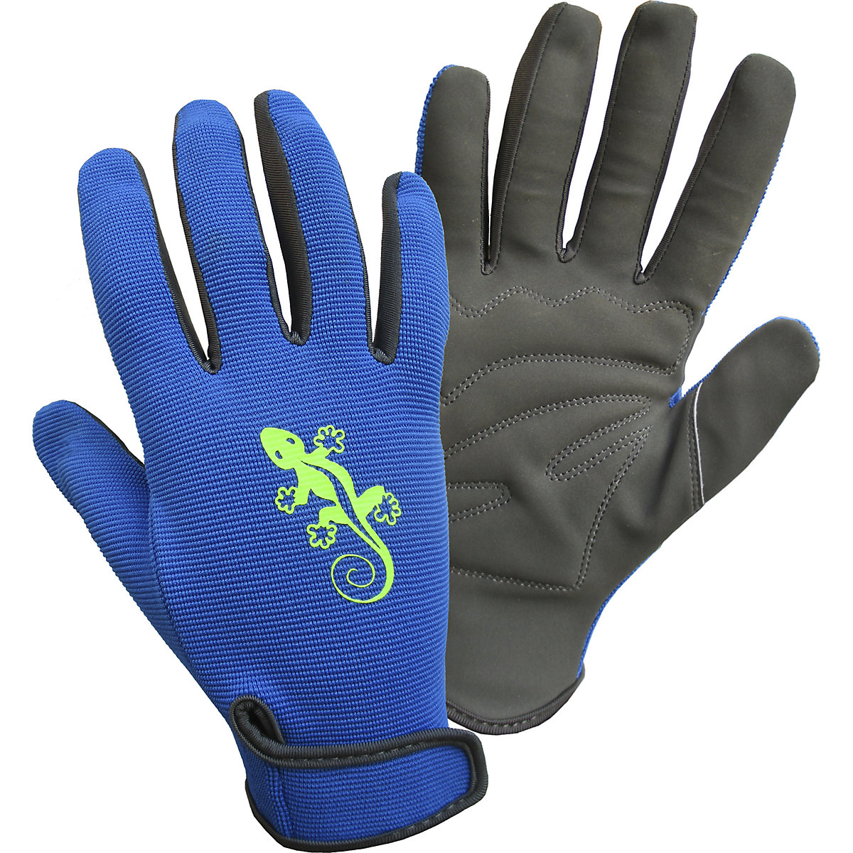 Leipold+Döhle Gartenhandschuhe GARDEN-GECKO, VE 12 Paar, blau, Herren-Einheitsgröße
