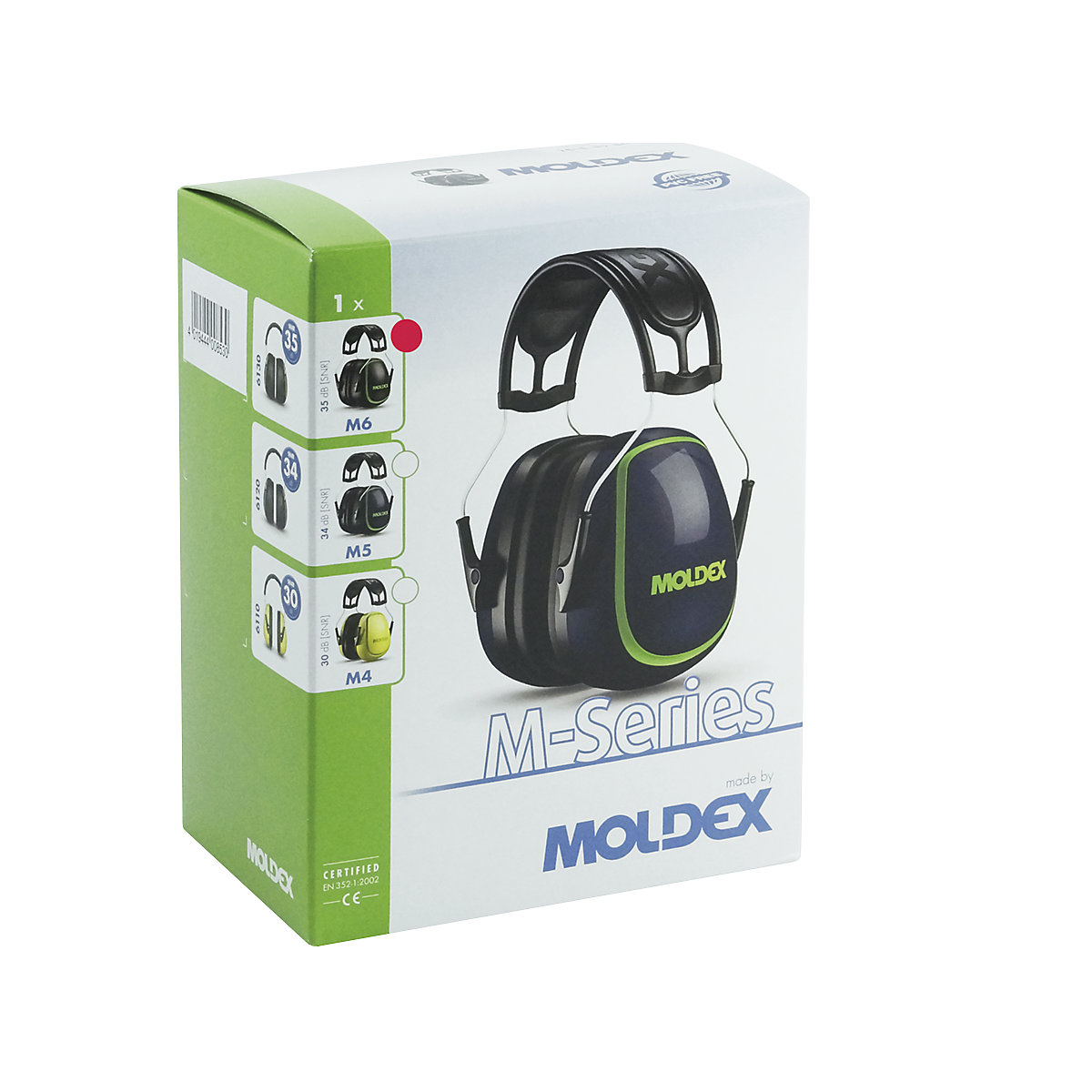 Gehörschutzkapsel M6 MOLDEX (Produktabbildung 2)-1