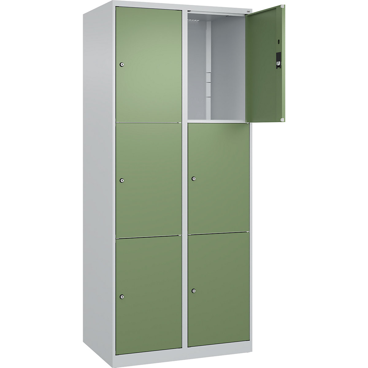 Armário de cacifos de 3 andares Classic PLUS – C+P (Imagem do produto 2)-1