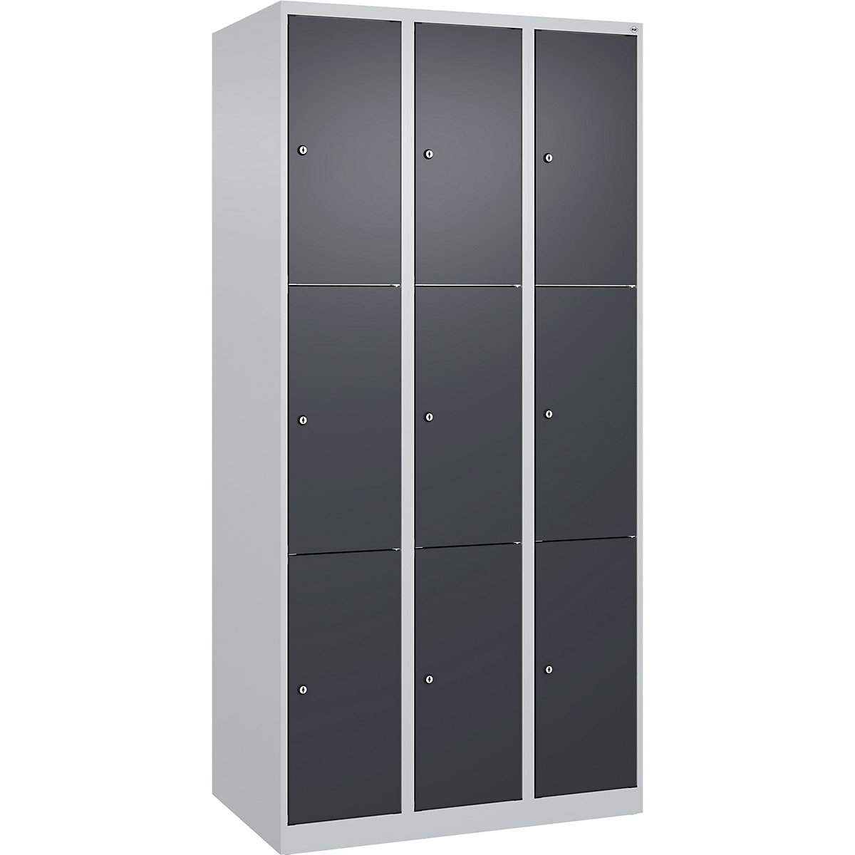 Armário de cacifos de 3 andares Classic PLUS – C+P (Imagem do produto 2)-1