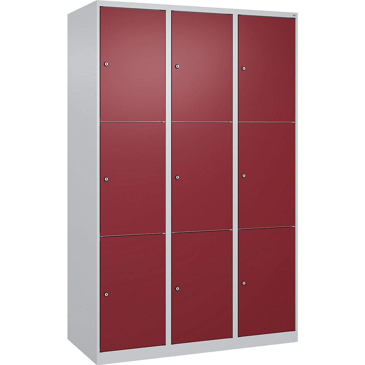 Armário de cacifos de 3 andares Classic PLUS – C+P (Imagem do produto 3)-2