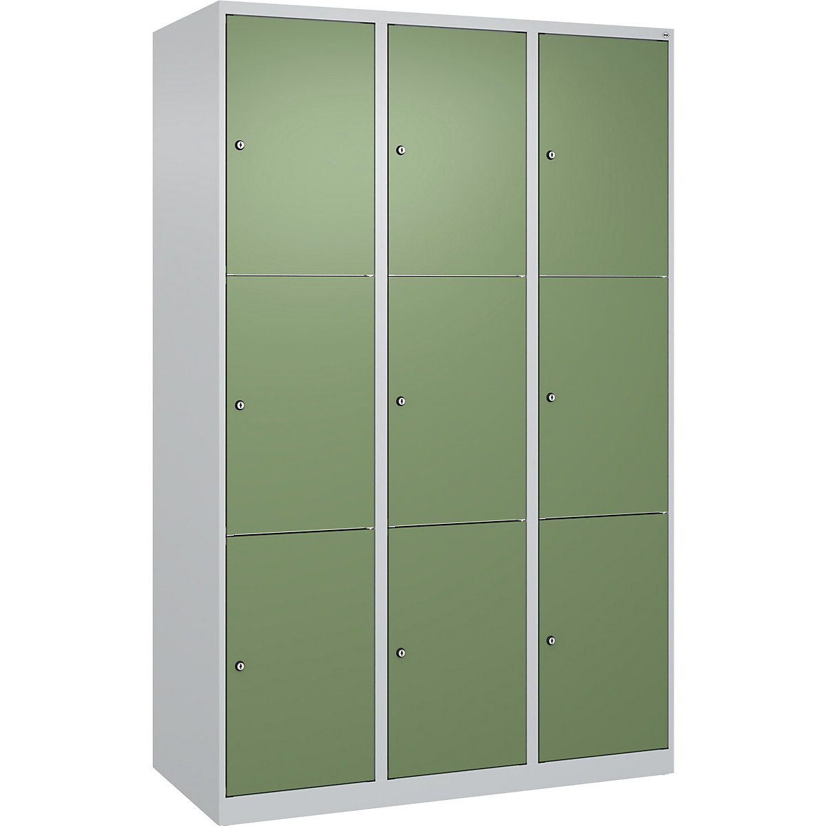 Armário de cacifos de 3 andares Classic PLUS – C+P (Imagem do produto 4)-3