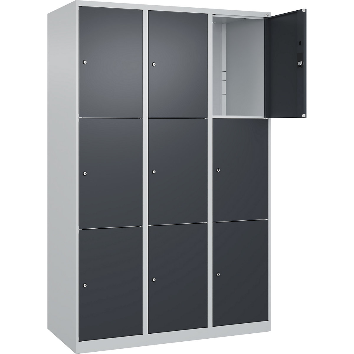 Armário de cacifos de 3 andares Classic PLUS – C+P (Imagem do produto 3)-2
