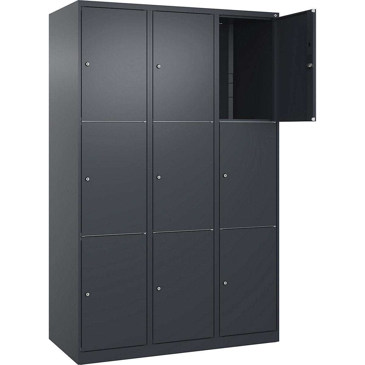 Armário de cacifos de 3 andares Classic PLUS – C+P (Imagem do produto 3)-2
