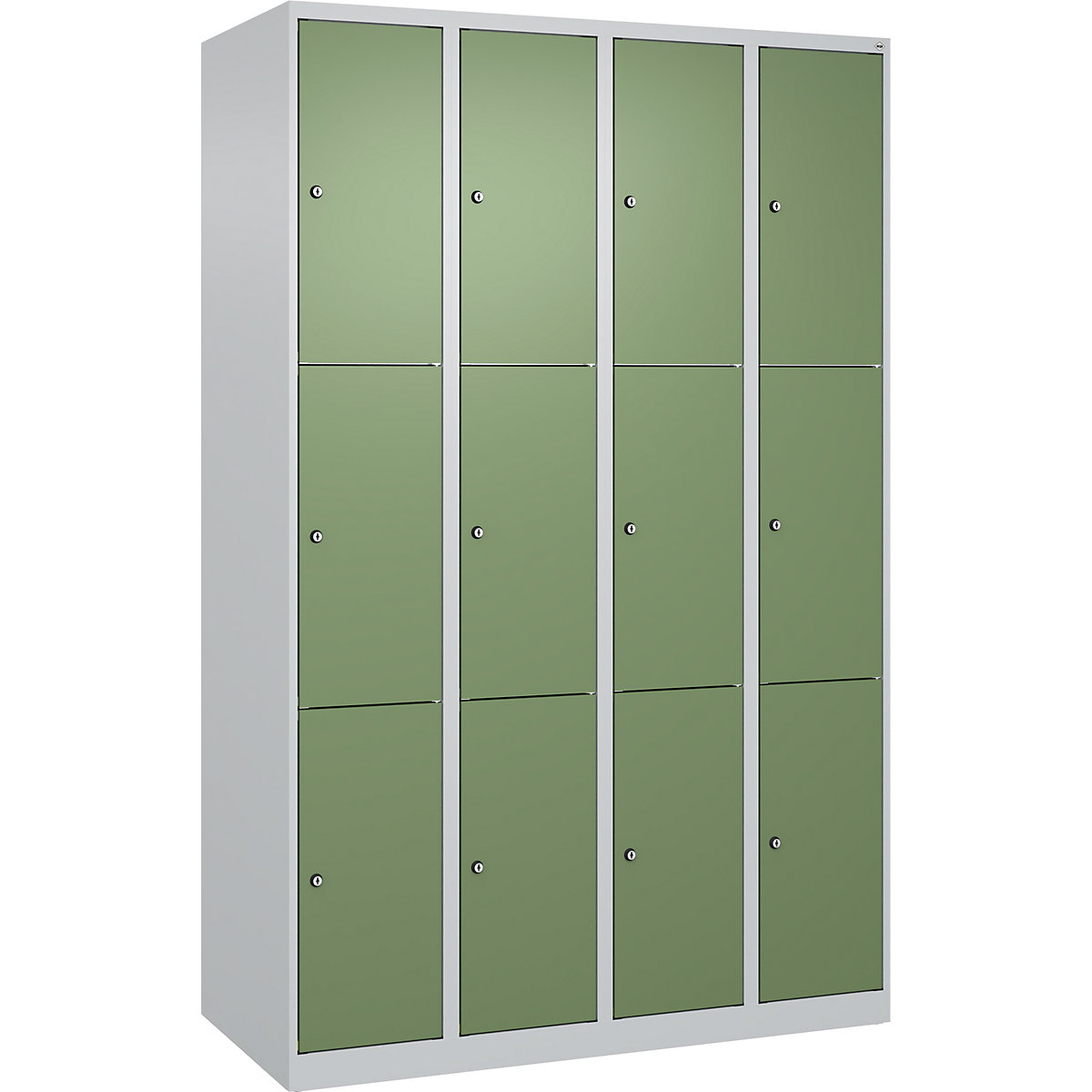 Armário de cacifos de 3 andares Classic PLUS – C+P (Imagem do produto 2)-1
