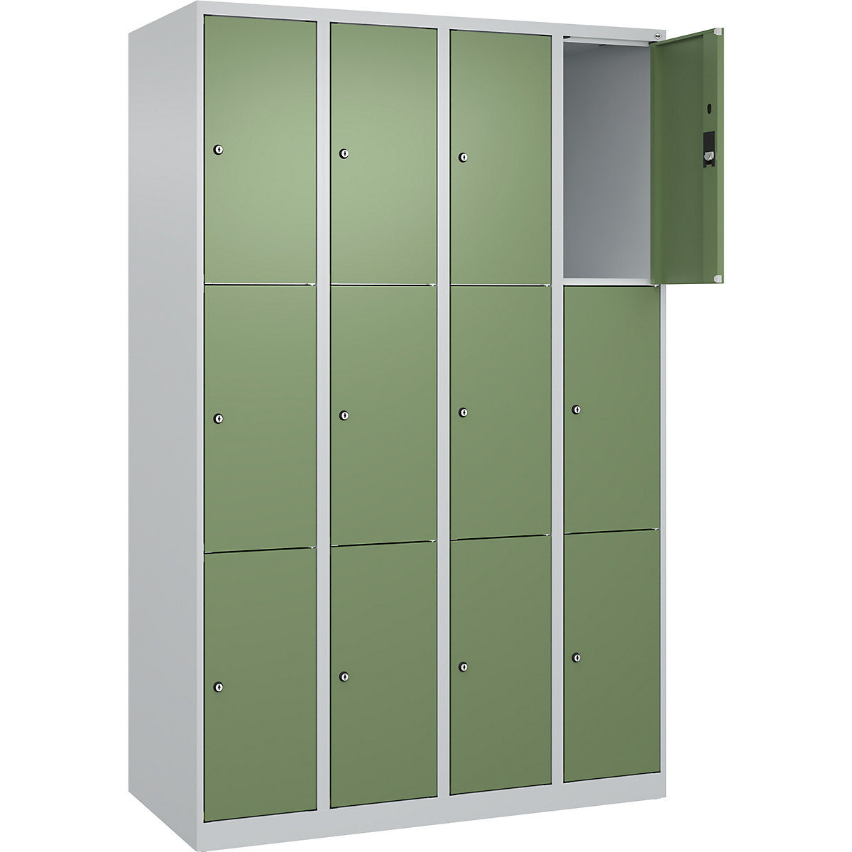 Armário de cacifos de 3 andares Classic PLUS – C+P (Imagem do produto 3)-2