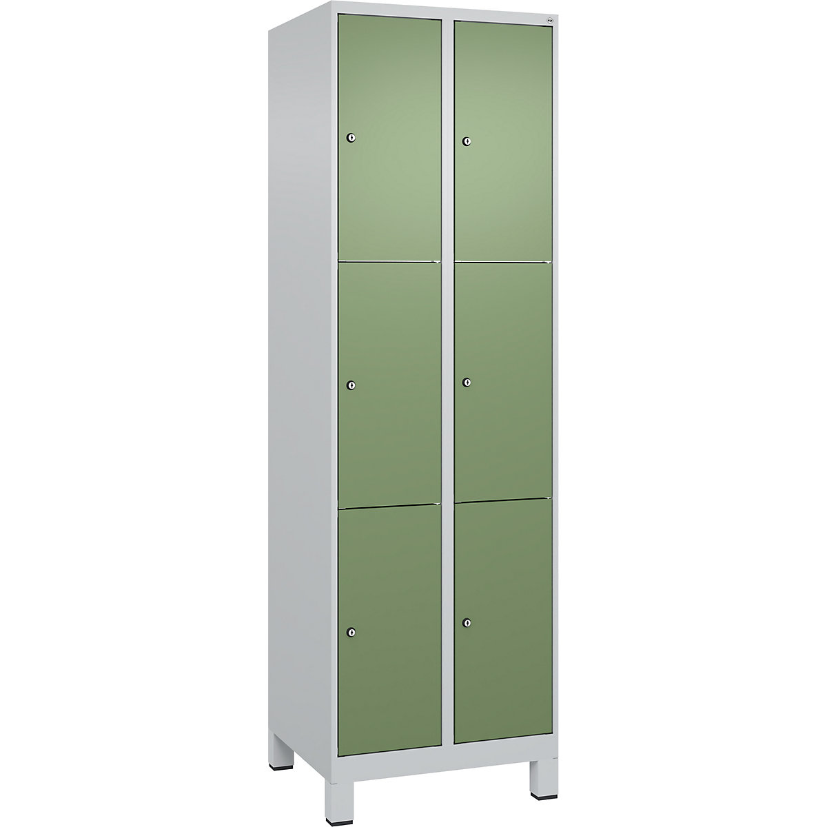 Armário de cacifos de 3 andares Classic PLUS – C+P (Imagem do produto 2)-1