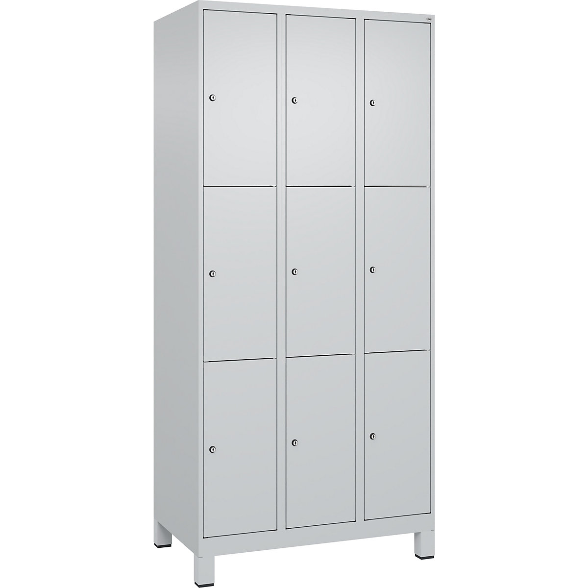 Armário de cacifos de 3 andares Classic PLUS – C+P (Imagem do produto 2)-1