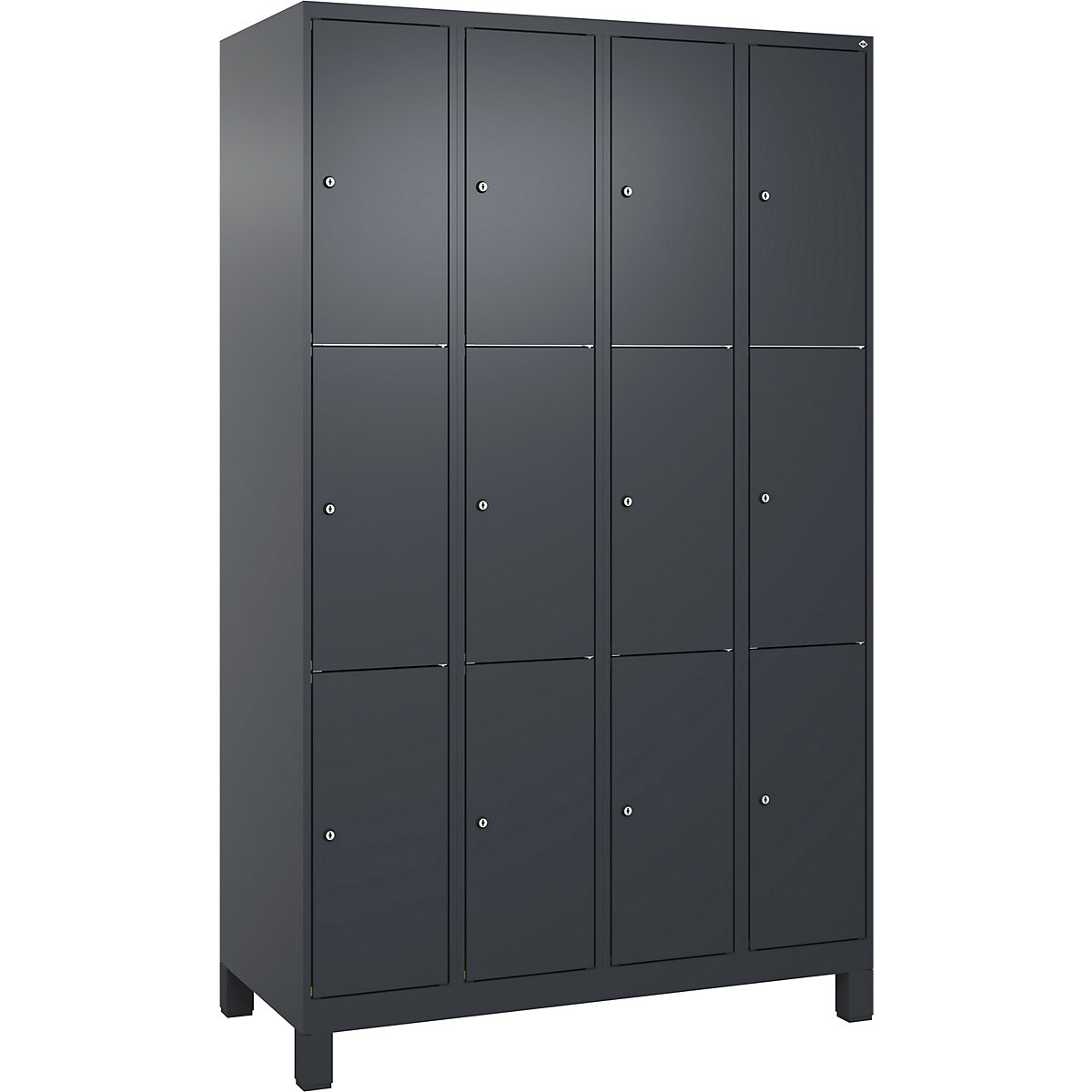Armário de cacifos de 3 andares Classic PLUS – C+P (Imagem do produto 2)-1