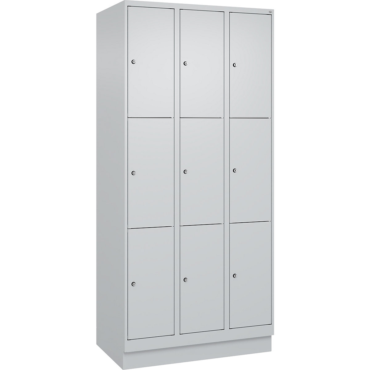 Armário de cacifos de 3 andares Classic PLUS – C+P (Imagem do produto 3)-2