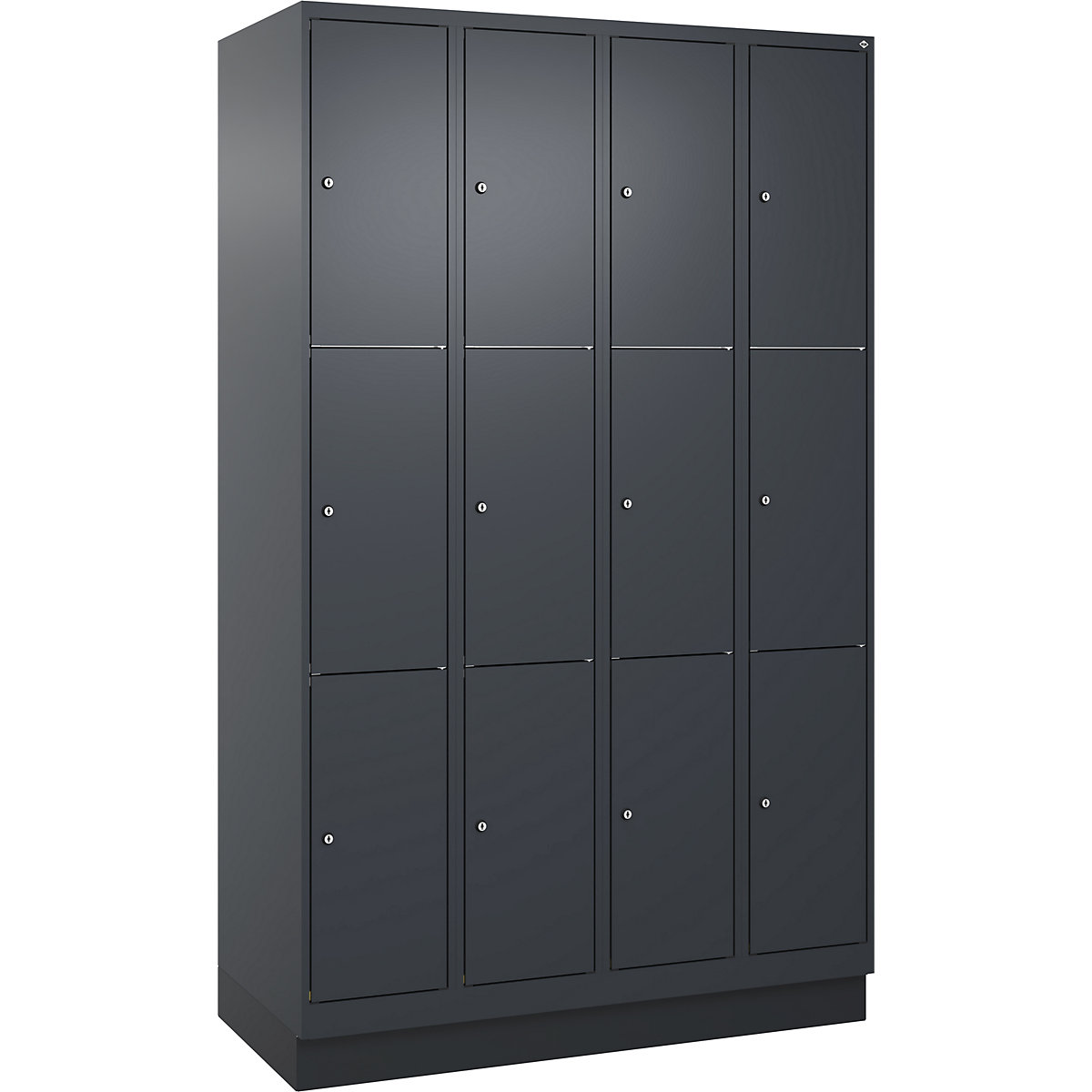 Armário de cacifos de 3 andares Classic PLUS – C+P (Imagem do produto 2)-1