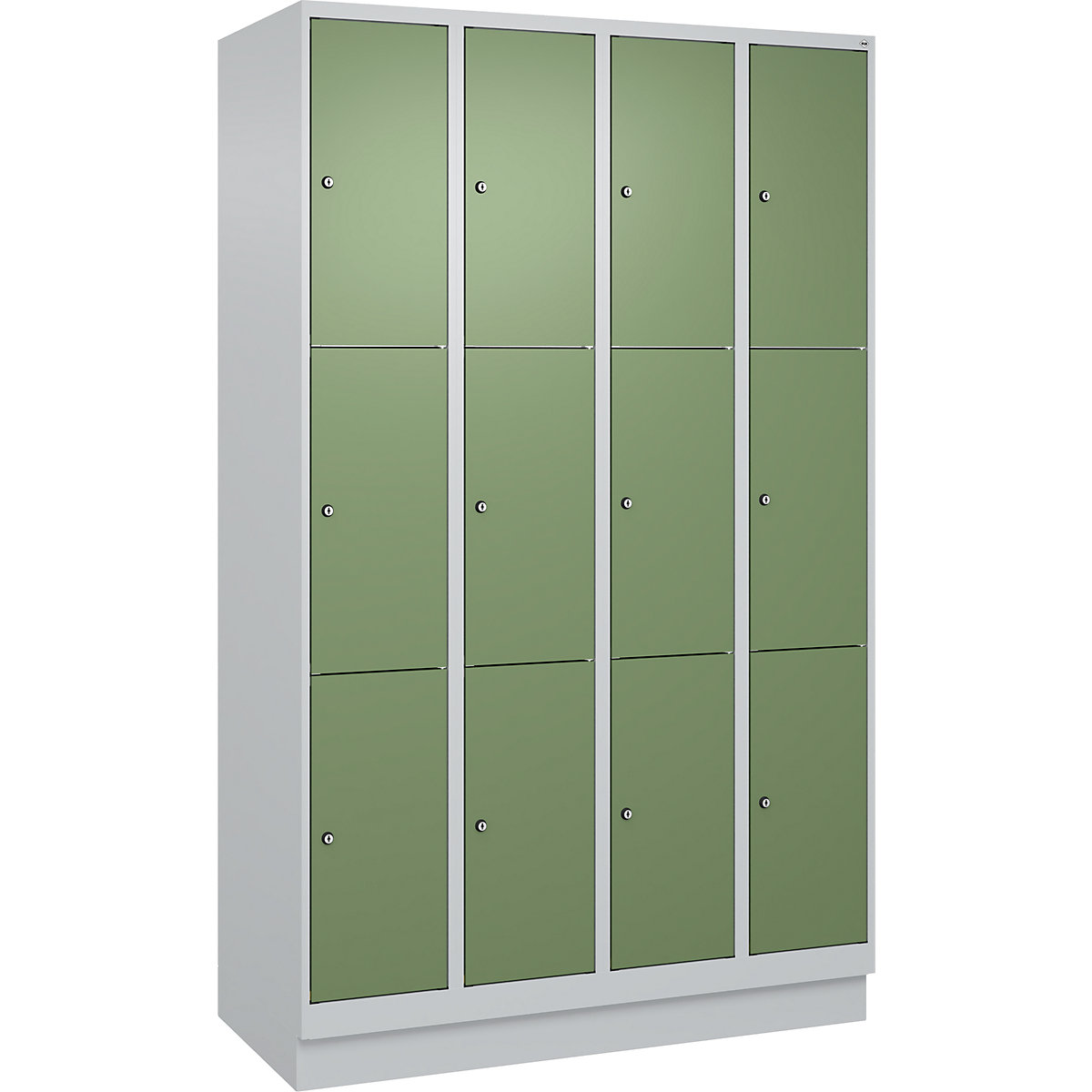Armário de cacifos de 3 andares Classic PLUS – C+P (Imagem do produto 2)-1