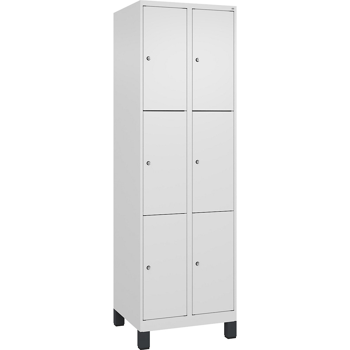 Armário de cacifos de 3 andares Evolo PLUS (Imagem do produto 2)-1