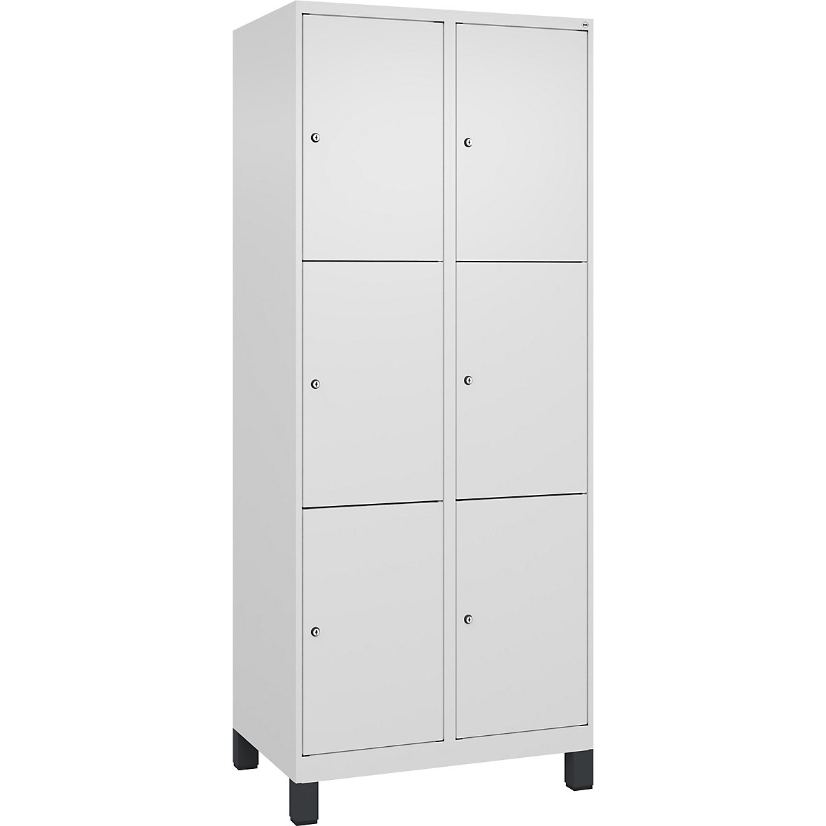 Armário de cacifos de 3 andares Evolo PLUS (Imagem do produto 2)-1
