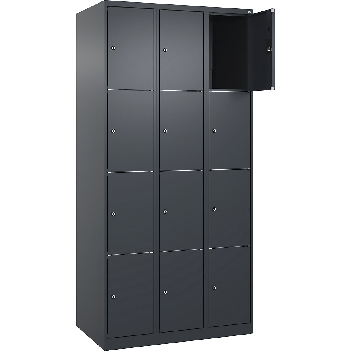 Armário de cacifos de 4 andares Classic PLUS – C+P (Imagem do produto 3)-2