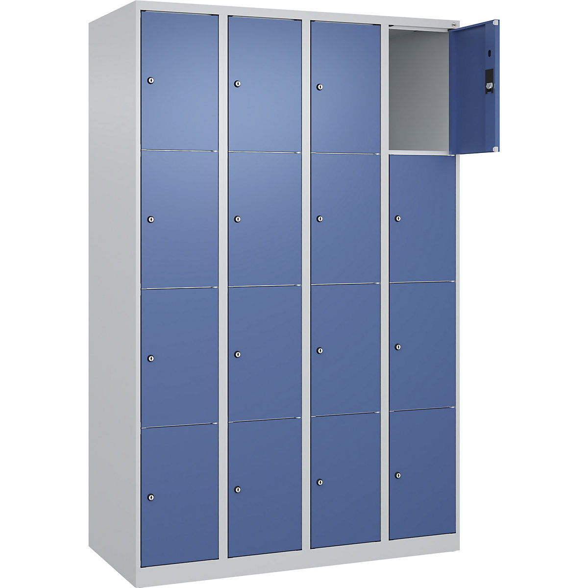Armário de cacifos de 4 andares Classic PLUS – C+P (Imagem do produto 2)-1