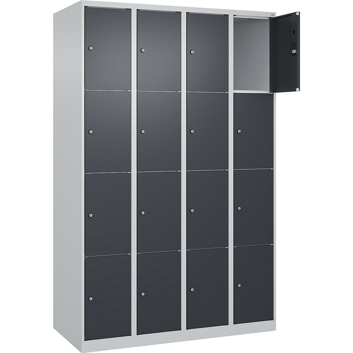 Armário de cacifos de 4 andares Classic PLUS – C+P (Imagem do produto 2)-1