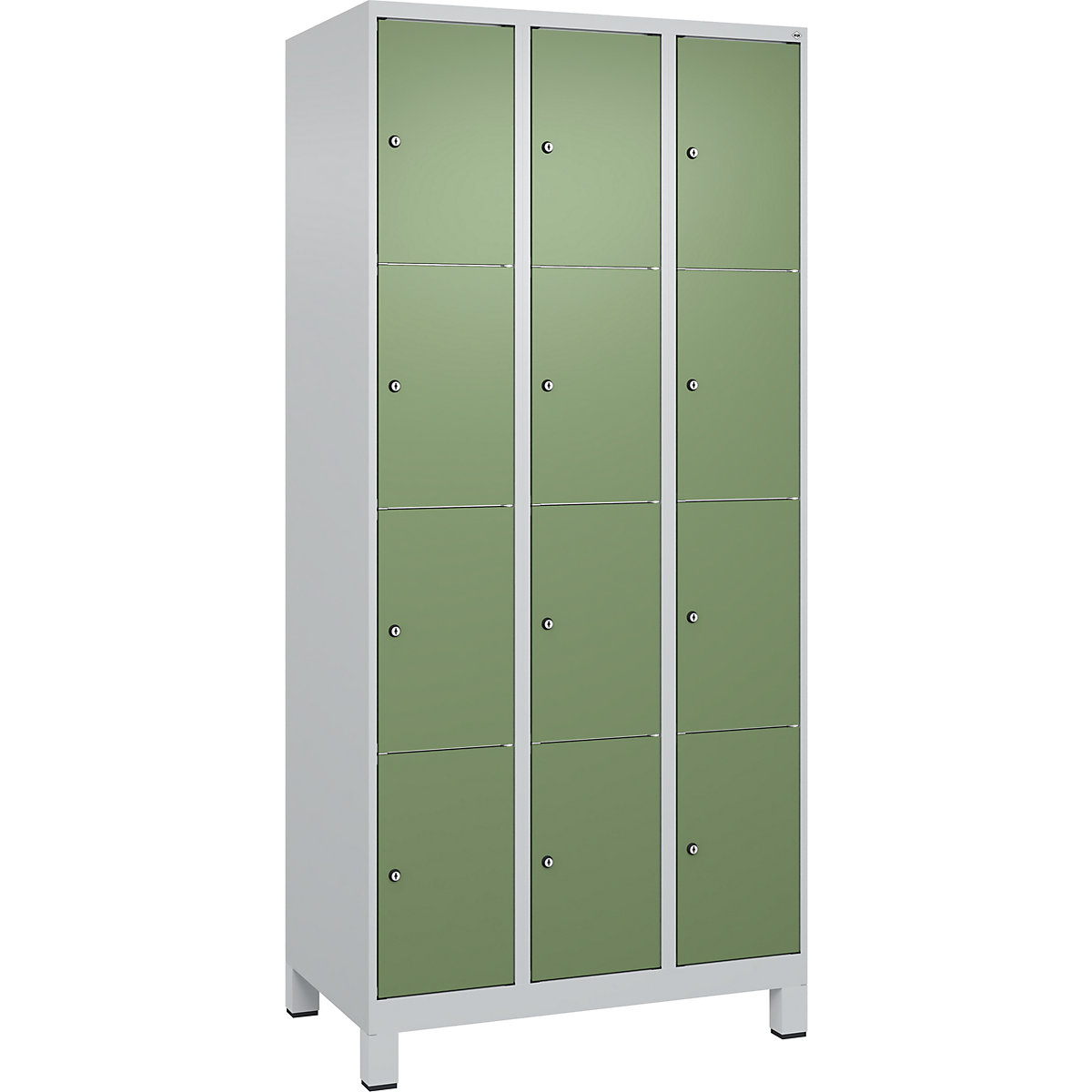 Armário de cacifos de 4 andares Classic PLUS – C+P (Imagem do produto 2)-1