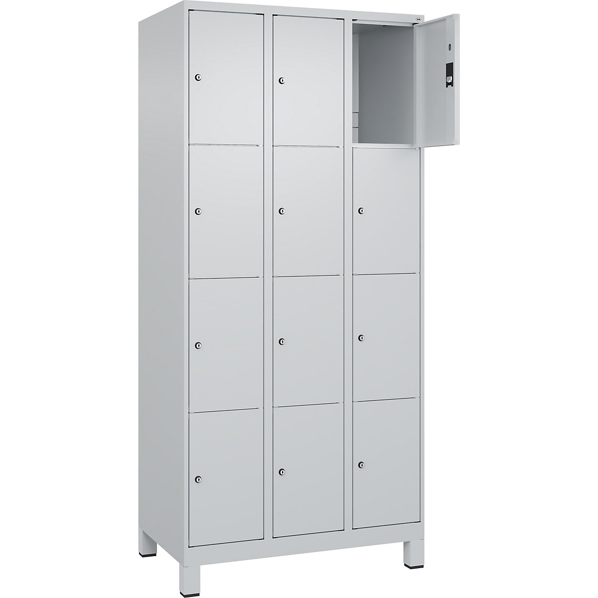 Armário de cacifos de 4 andares Classic PLUS – C+P (Imagem do produto 3)-2