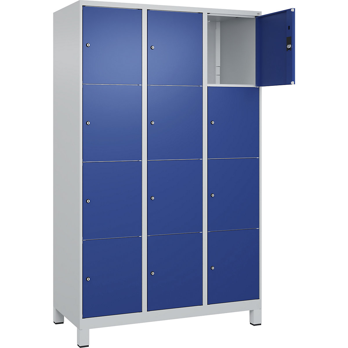 Armário de cacifos de 4 andares Classic PLUS – C+P (Imagem do produto 2)-1