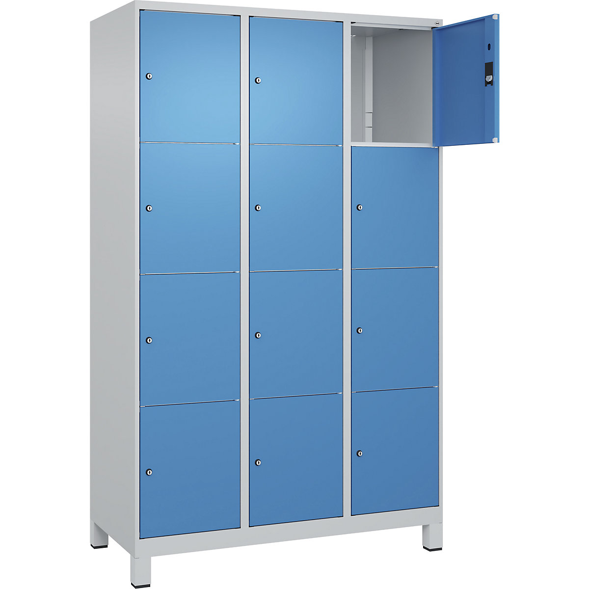 Armário de cacifos de 4 andares Classic PLUS – C+P (Imagem do produto 2)-1