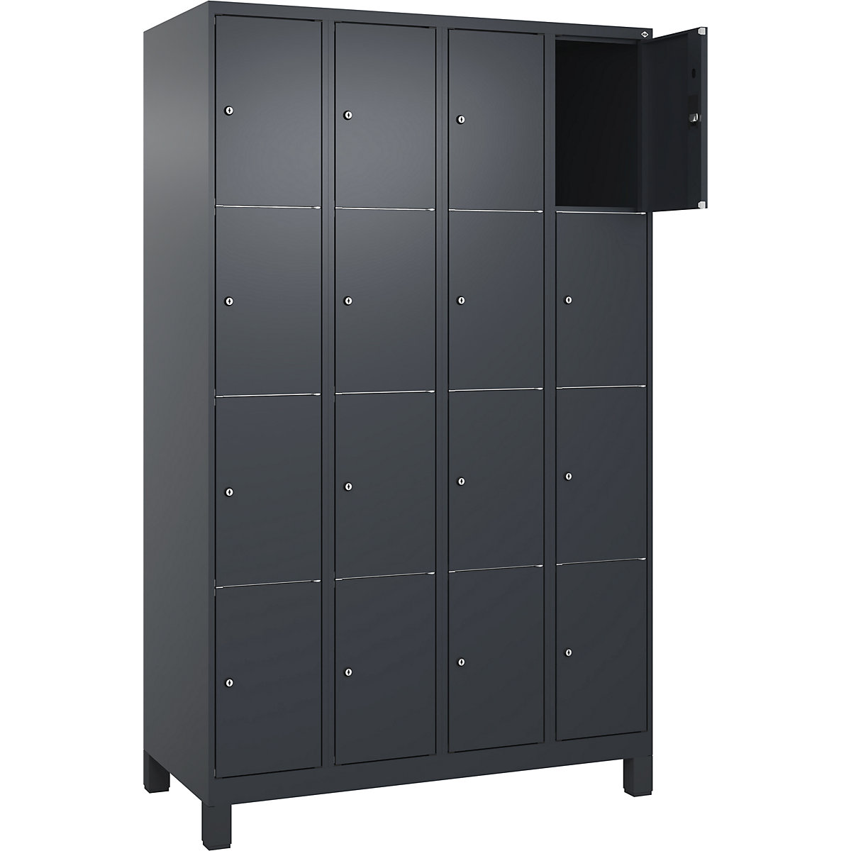 Armário de cacifos de 4 andares Classic PLUS – C+P (Imagem do produto 3)-2