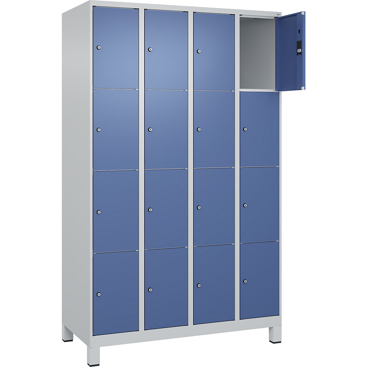 Armário de cacifos de 4 andares Classic PLUS – C+P (Imagem do produto 2)-1