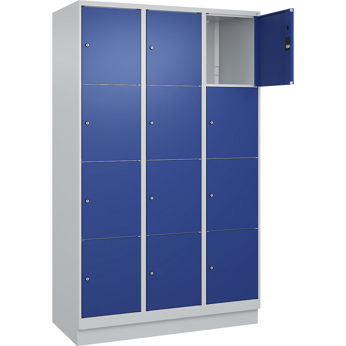 Armário de cacifos de 4 andares Classic PLUS – C+P (Imagem do produto 2)-1