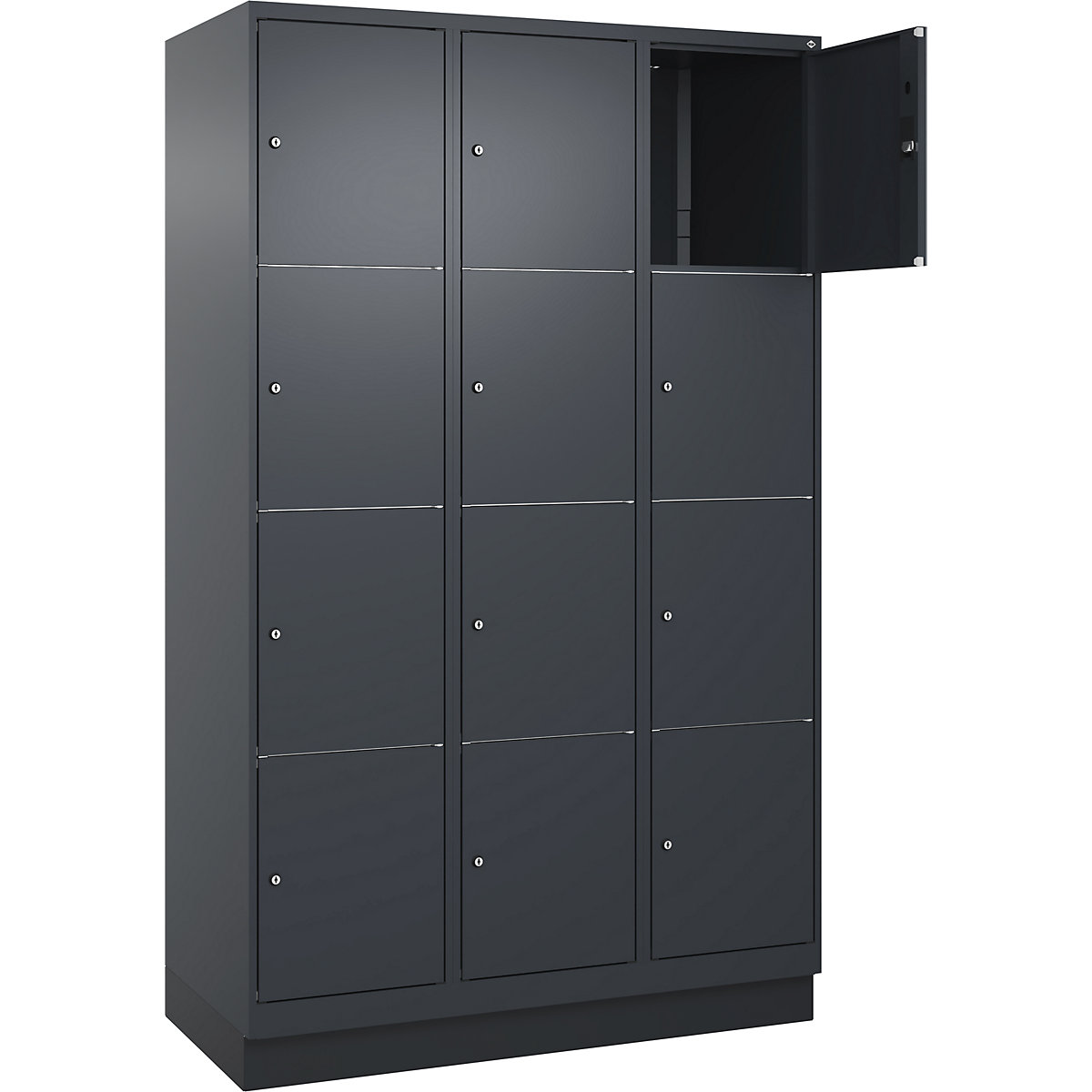 Armário de cacifos de 4 andares Classic PLUS – C+P (Imagem do produto 2)-1