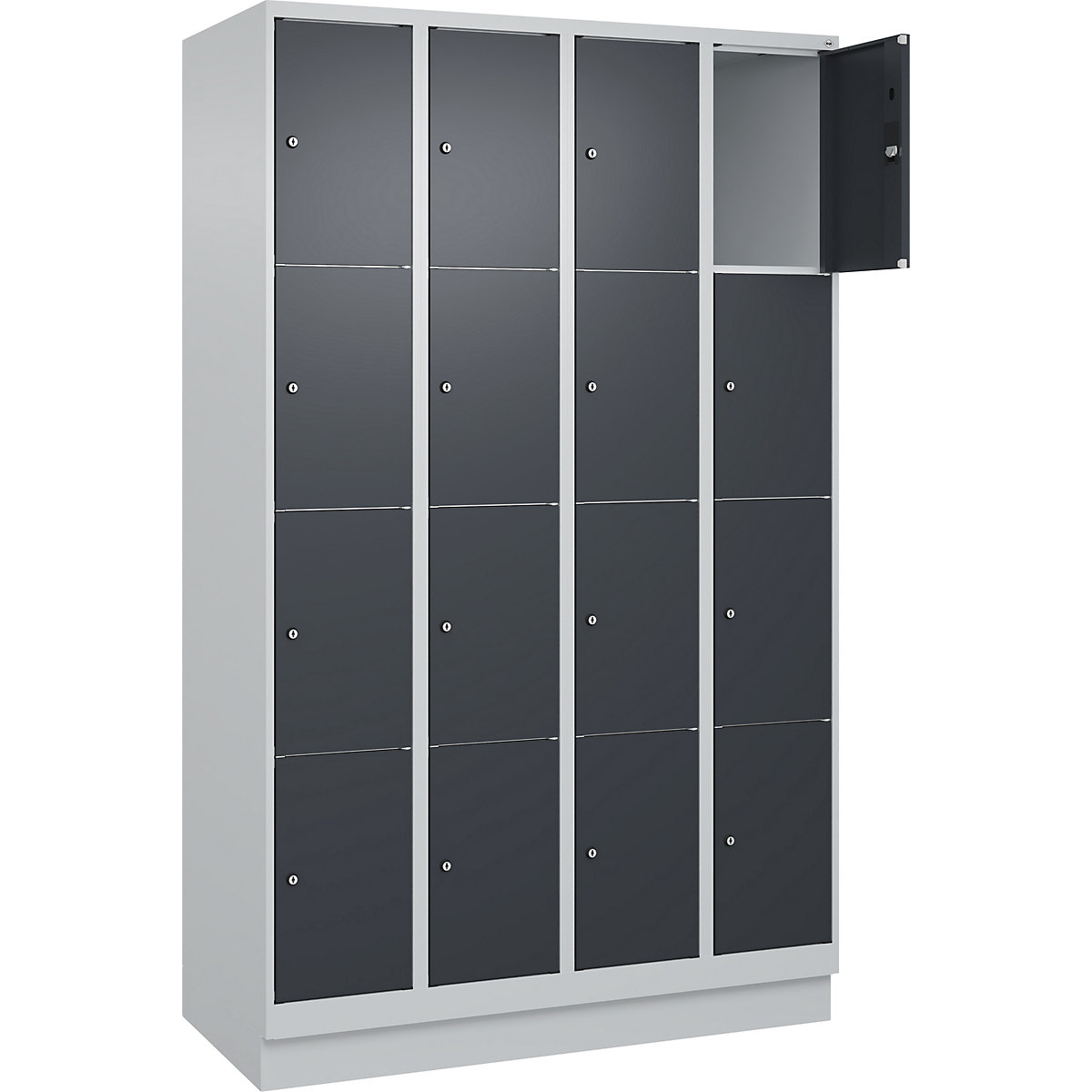 Armário de cacifos de 4 andares Classic PLUS – C+P (Imagem do produto 2)-1
