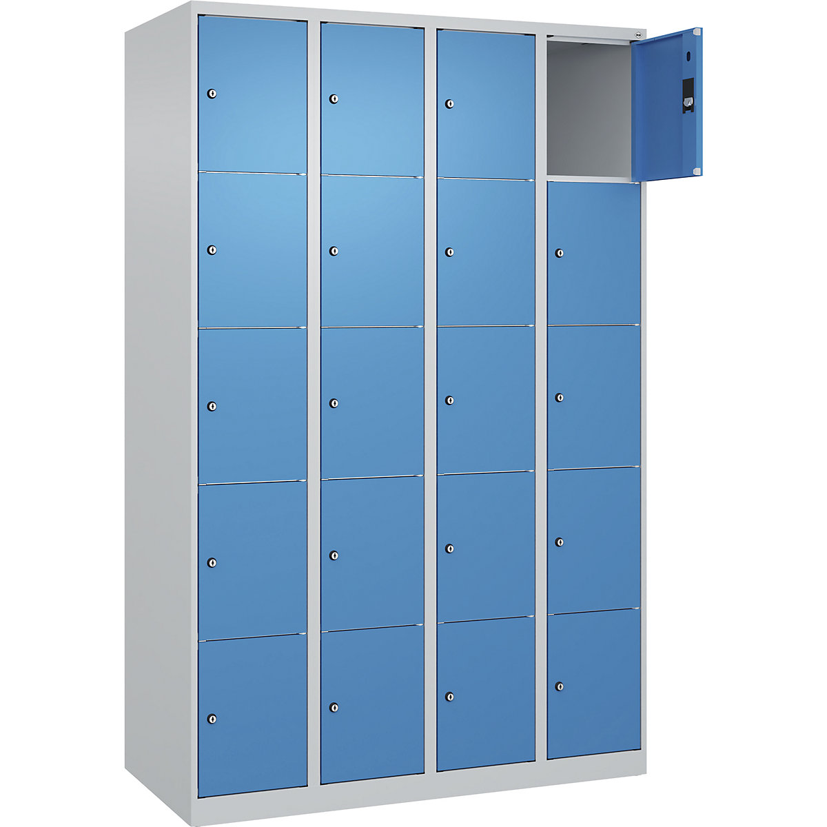 Armário de cacifos de 5 andares Classic PLUS – C+P (Imagem do produto 2)-1