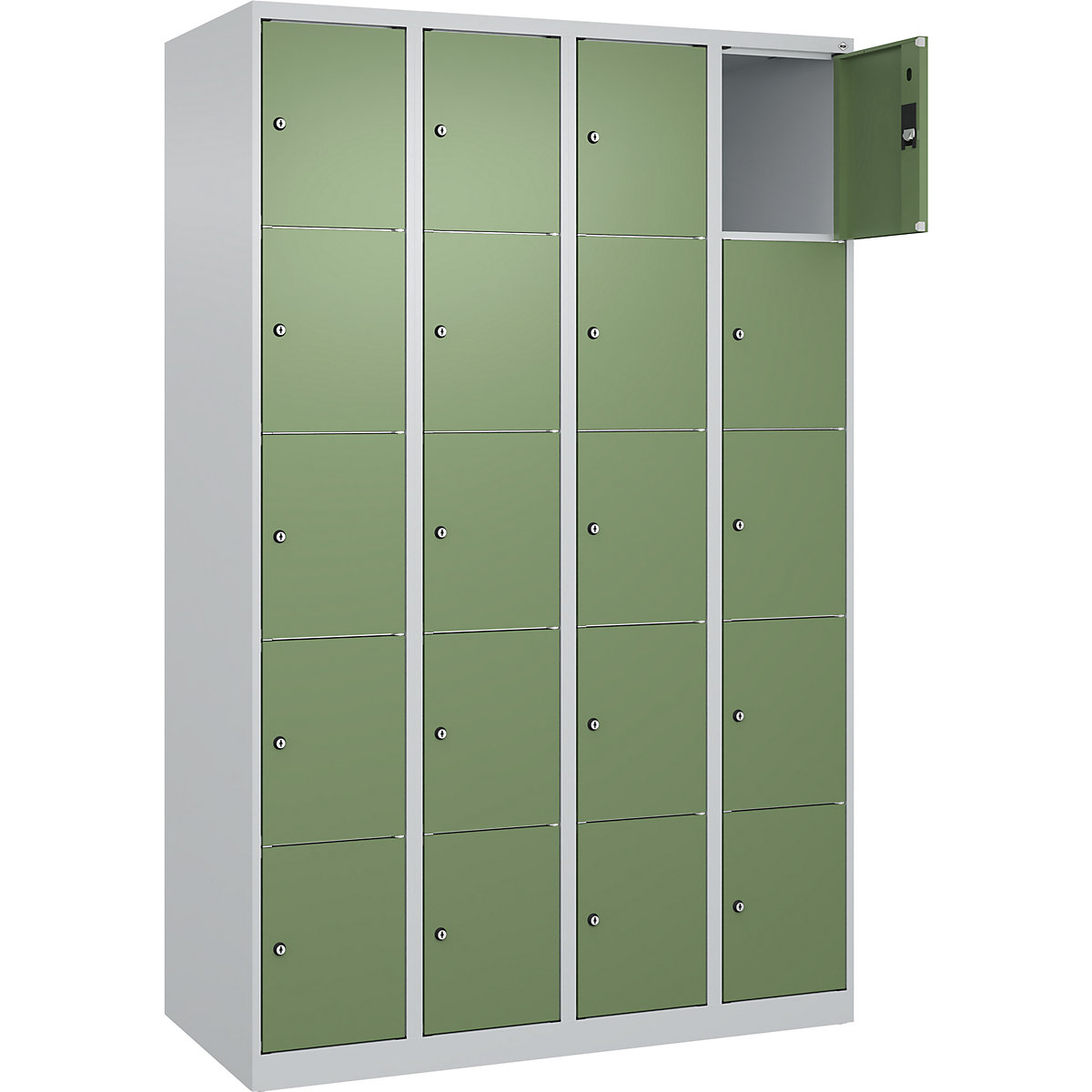 Armário de cacifos de 5 andares Classic PLUS – C+P (Imagem do produto 2)-1