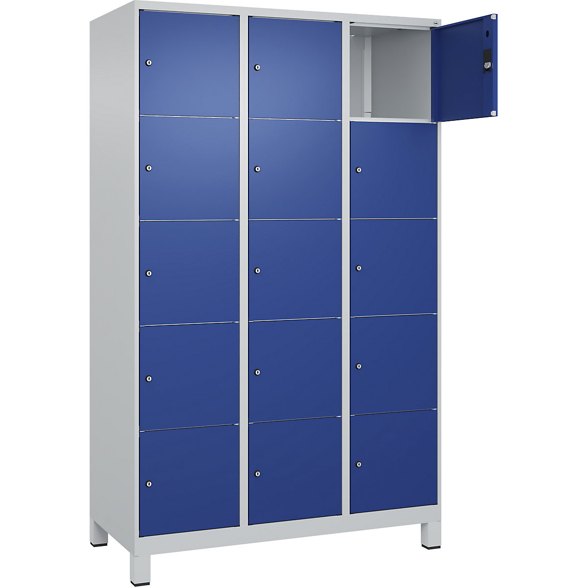 Armário de cacifos de 5 andares Classic PLUS – C+P (Imagem do produto 2)-1